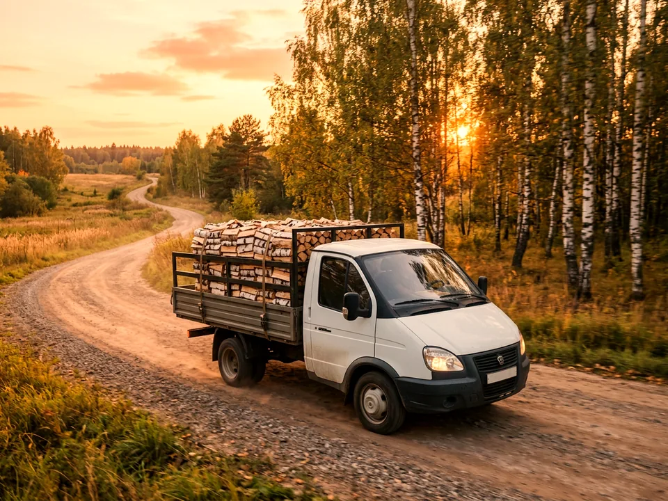 Газель с дровами — доставка в Ульяновске (Ульяновская область)